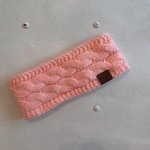 Knit, Fuzzy Head wrap